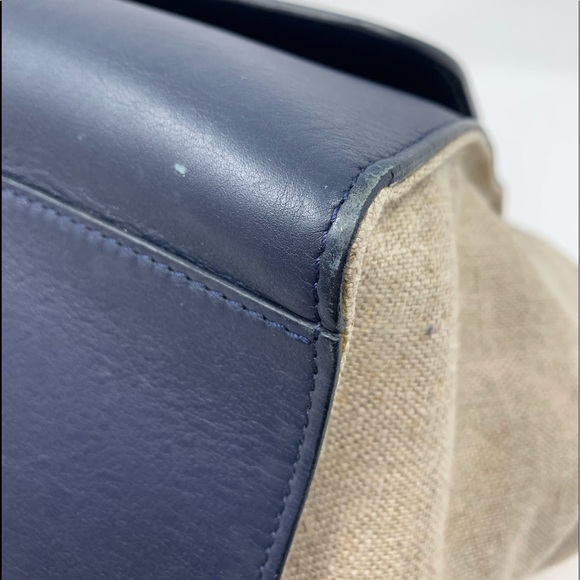 AUTHENTIC CELINE Trapeze Black Multi Shoulder Bag - Picture 8 of 15